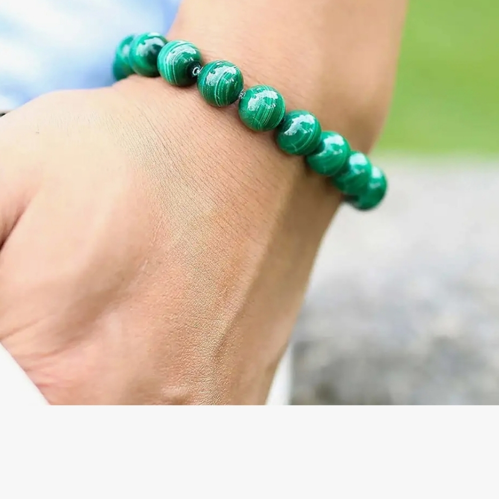 Malachite Stackable Bracelets - Picture 4 of 4